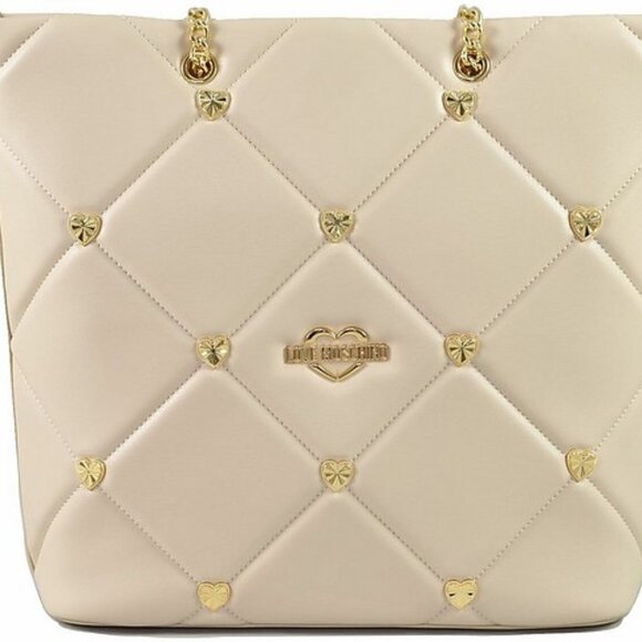 SALE! ✅ Love Moschino Embellished Quilted Heart Tote Shoulder Bag ✨ NWT - Picture 11 of 16